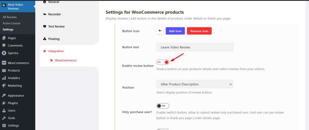 Enable video reviews for your WooCommerce