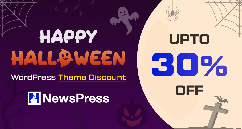 Halloween Deal on NewsPress Theme