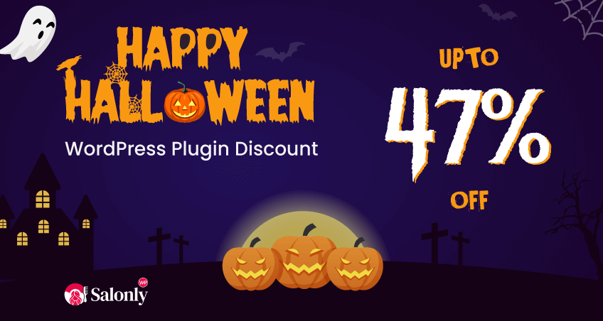 Salonly WordPress Halloween offer