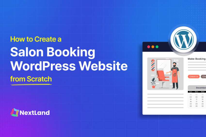 How to Create a Salon Booking WordPress Website from Scratch