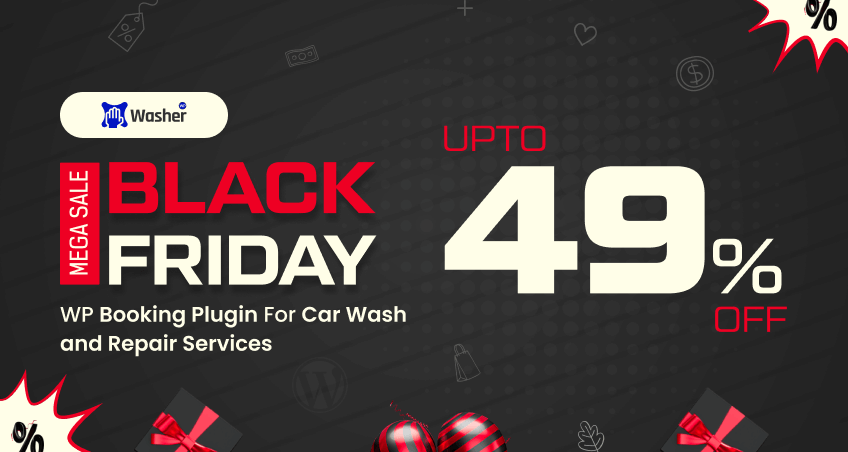 black friday lifetime deals car wash, repair, and detailing theme