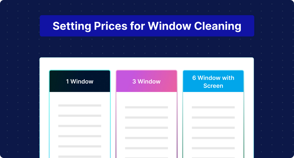 setting the right price for window cleaning is a game-changer