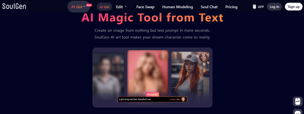 SoulGen,  an AI-powered tool